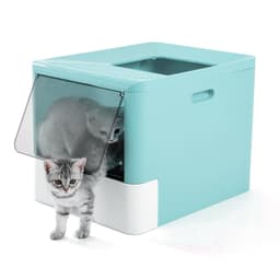 image-Large Drawer Type Fully Enclosed Cat Litter Basin