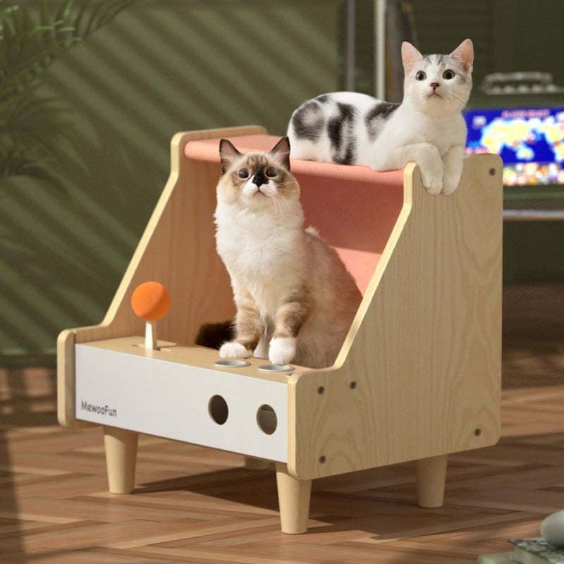 image-All Season All-in-one Semi Enclosed Large Space Cat Scratch Nest