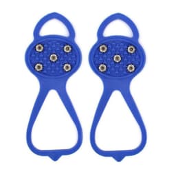 image-Unisex Men 5 Teeth Ice Gripper For Shoes Crampons Ice Gripper Spike Grips Cleats For Snow Studs Non-Slip Climbing Hiking Covers