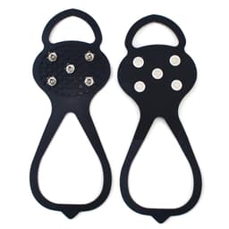 image-Unisex Men 5 Teeth Ice Gripper For Shoes Crampons Ice Gripper Spike Grips Cleats For Snow Studs Non-Slip Climbing Hiking Covers