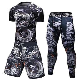 image-Male Sport Suit Men Running Clothes Sport Wear Yoga Set