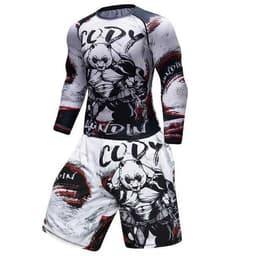 image-Male Sport Suit Men Running Clothes Sport Wear Yoga Set