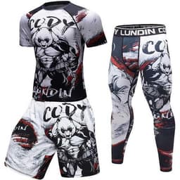 image-Male Sport Suit Men Running Clothes Sport Wear Yoga Set