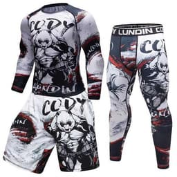 image-Male Sport Suit Men Running Clothes Sport Wear Yoga Set