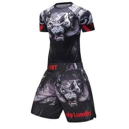 image-Male Sport Suit Men Running Clothes Sport Wear Yoga Set