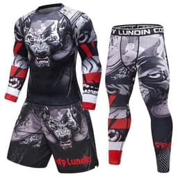 image-Male Sport Suit Men Running Clothes Sport Wear Yoga Set