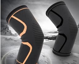 image-Sports Knee Pads Men's Professional Running Equipment Thin Knee Warm Protector