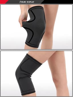 image-Sports Knee Pads Men's Professional Running Equipment Thin Knee Warm Protector