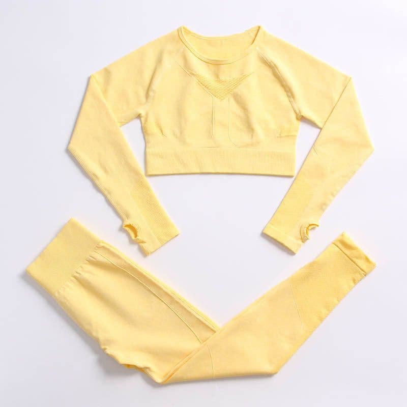 image-Autumn And Winter Fitness Yoga Three-Piece Suit