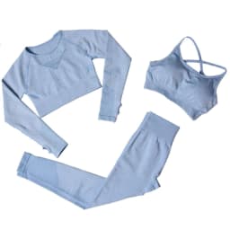 image-Autumn And Winter Fitness Yoga Three-Piece Suit