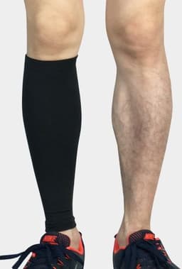 image-Sports Guard Calf Breathable Compression Socks Men And Women Football Basketball Mountain Climbing Riding Knee Pads