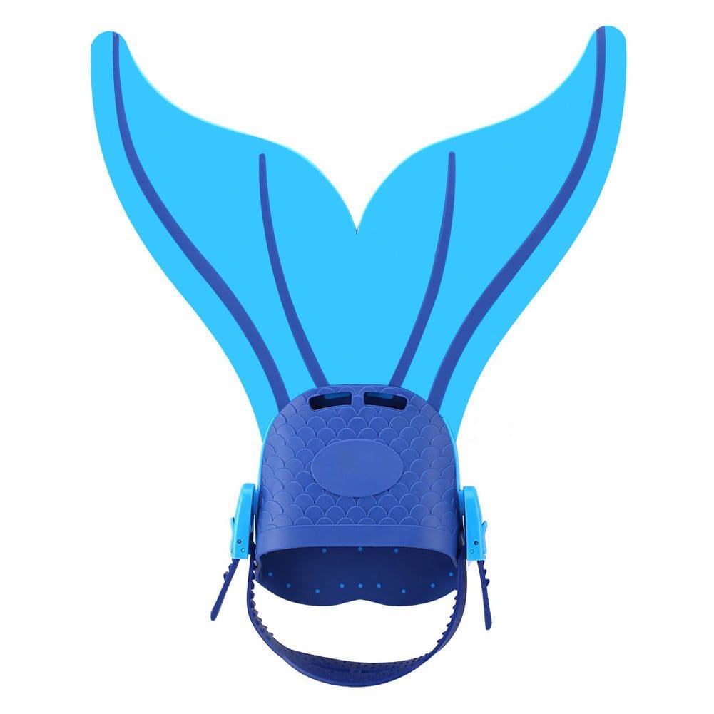 image-Unisex Adjustable Swim Fin Foot Flipper Swimming Training Accessory Swimming Foot Flipper Diving Feet Tail