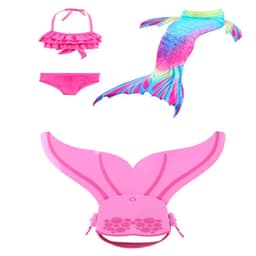 image-Unisex Adjustable Swim Fin Foot Flipper Swimming Training Accessory Swimming Foot Flipper Diving Feet Tail