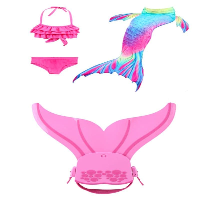image-Unisex Adjustable Swim Fin Foot Flipper Swimming Training Accessory Swimming Foot Flipper Diving Feet Tail