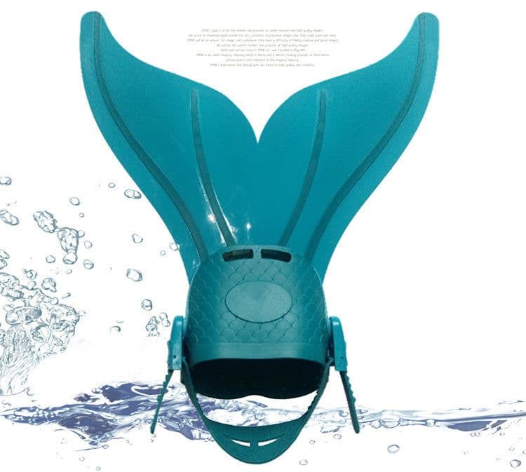 image-Unisex Adjustable Swim Fin Foot Flipper Swimming Training Accessory Swimming Foot Flipper Diving Feet Tail