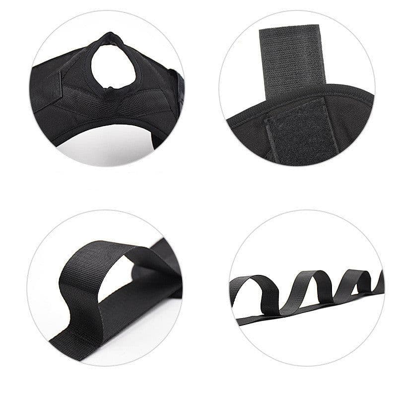 image-Yoga Stretcher Auxiliary Ligament Stretcher One-word Horse Stretching Rally Band Training Band Yoga Rope Fitness Rally