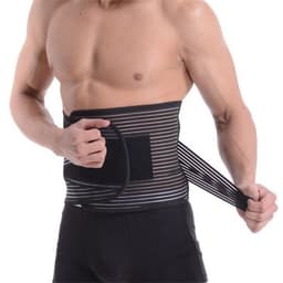 image-Abdomen Support Belt Breathable Health Care Belt Sports Protective Gear Waist Belt Waist Belt
