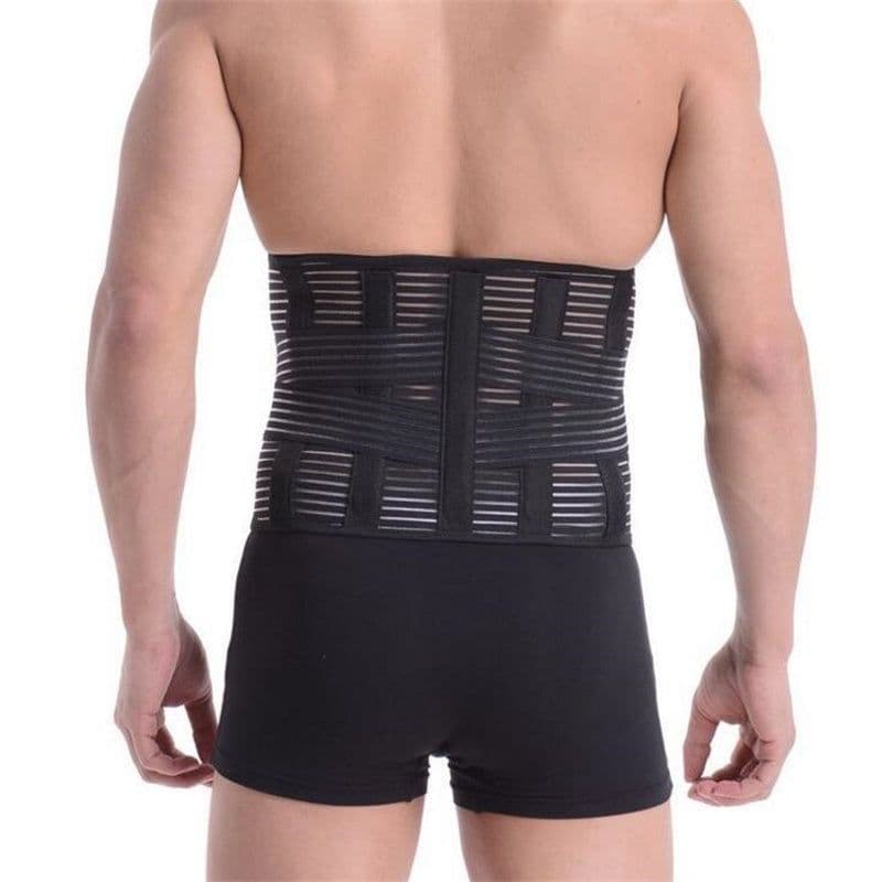 image-Abdomen Support Belt Breathable Health Care Belt Sports Protective Gear Waist Belt Waist Belt