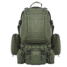 image-50L Outdoor Backpack Molle Military Tactical Backpack Rucksack Sports Bag Waterproof Camping Hiking Backpack Travel