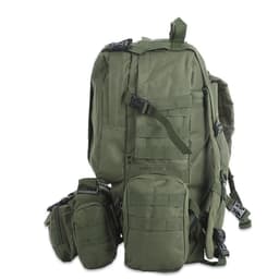 image-50L Outdoor Backpack Molle Military Tactical Backpack Rucksack Sports Bag Waterproof Camping Hiking Backpack Travel