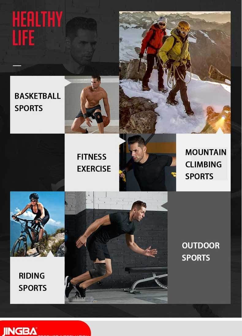 image-Knee Pads Cycling Sports Bandages Breathable Knee Pads Sports Protective Gear