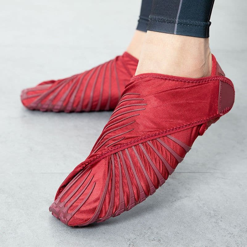 image-Men S Fitness Treadmill Shoes Women S Portable Bat Wrapped Cloth Shoes
