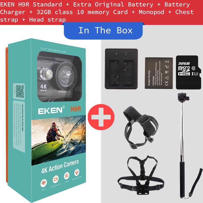 image-H9R Sports Camera Outdoor Waterproof High-Definition Anti-shake
