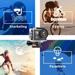 image-H9R Sports Camera Outdoor Waterproof High-Definition Anti-shake