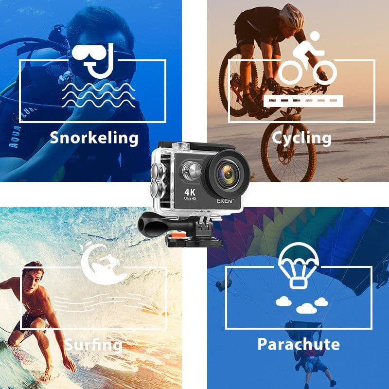 image-H9R Sports Camera Outdoor Waterproof High-Definition Anti-shake