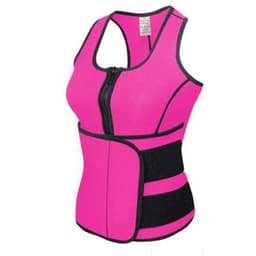 image-Sweat Neoprene Tank Top Slimming Adjustable Waist Trainer Belt Body Shaper Tummy Fat Burner