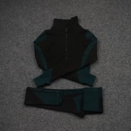 image-Three-piece Stretch Fitness Pants Sports Yoga Suit