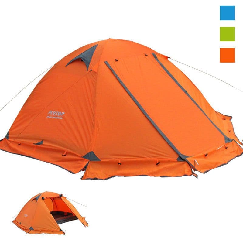 image-Camping Camping Tent Double Double Aluminum Pole Anti-storm Travel Camping