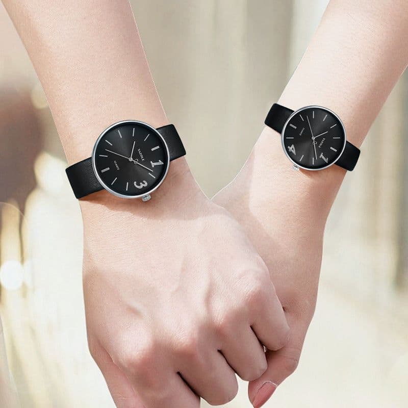 image-Fashionable Men And Women Couple Watches Trendy Waterproof