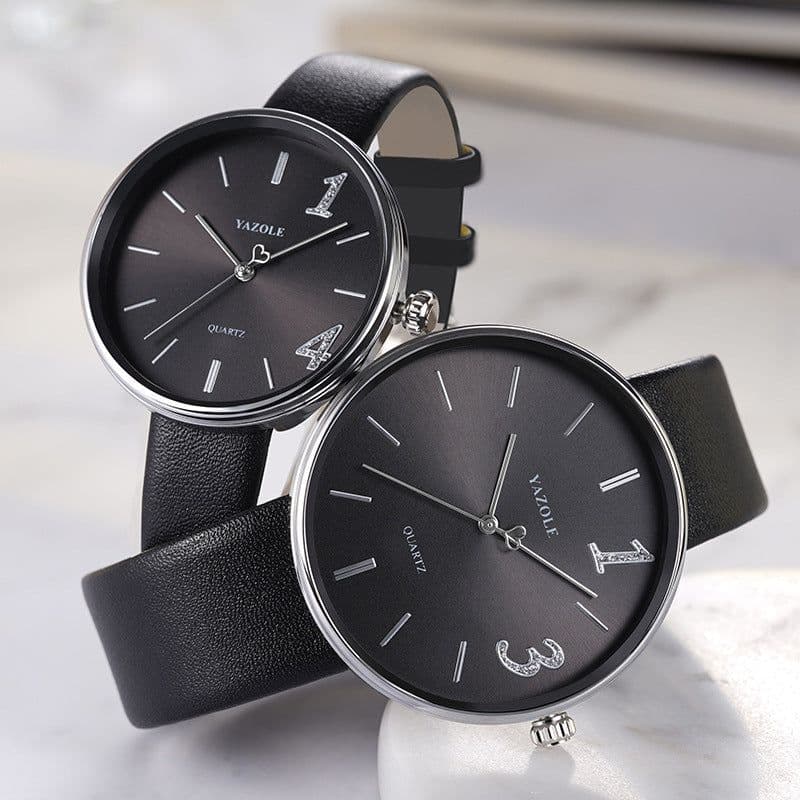 image-Fashionable Men And Women Couple Watches Trendy Waterproof