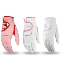 image-1Pair Women's Golf Gloves Microfiber Soft Fit Sport Grip Durable Gloves Anti-skid Breathable Sports Gloves