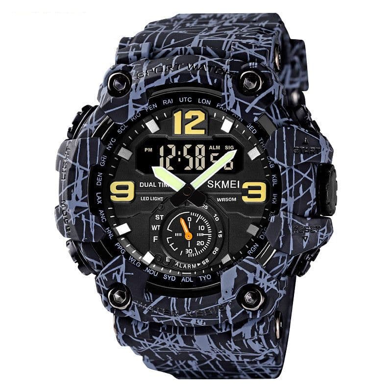 image-European And American Style Men's Outdoor Mountaineering Watch For Students