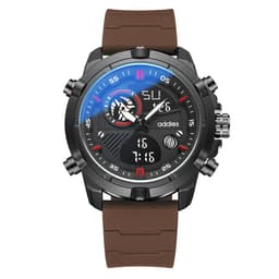 image-Fashion Men Sports Water Luminous Metal Watch