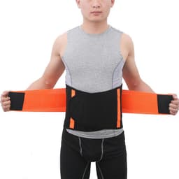 image-Sports Breathable Waist Belt Squat Strength Support Waist Training Fitness Weight Lifting Waist Posture Corrector