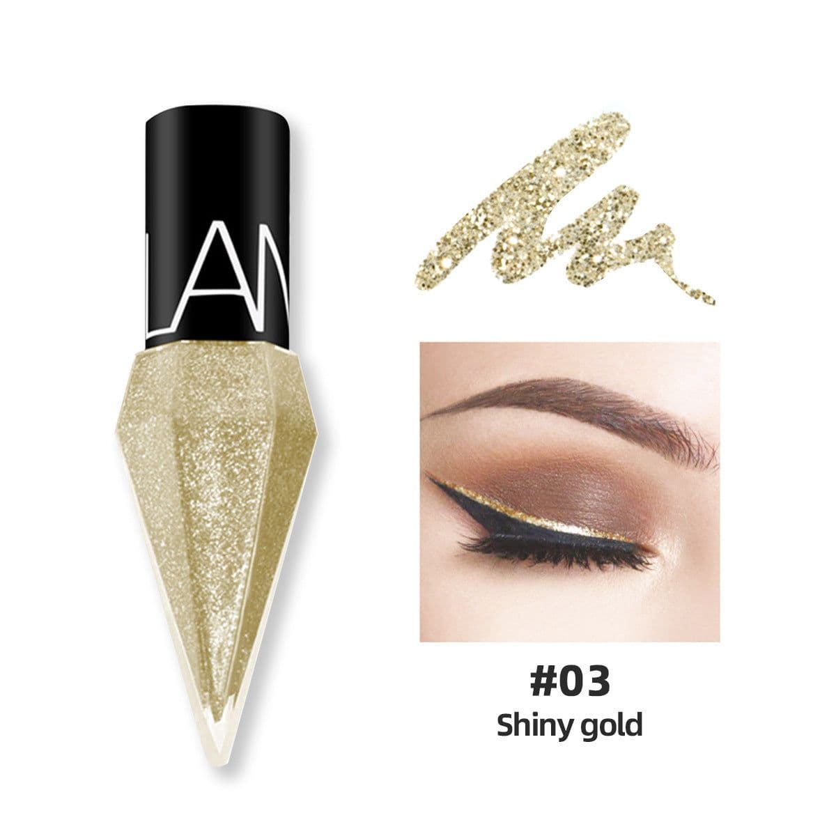 image-LOOKAVE Single Bottle Diamond Shiny Eyeliner Bulk AliExpress Wish 25G LK102