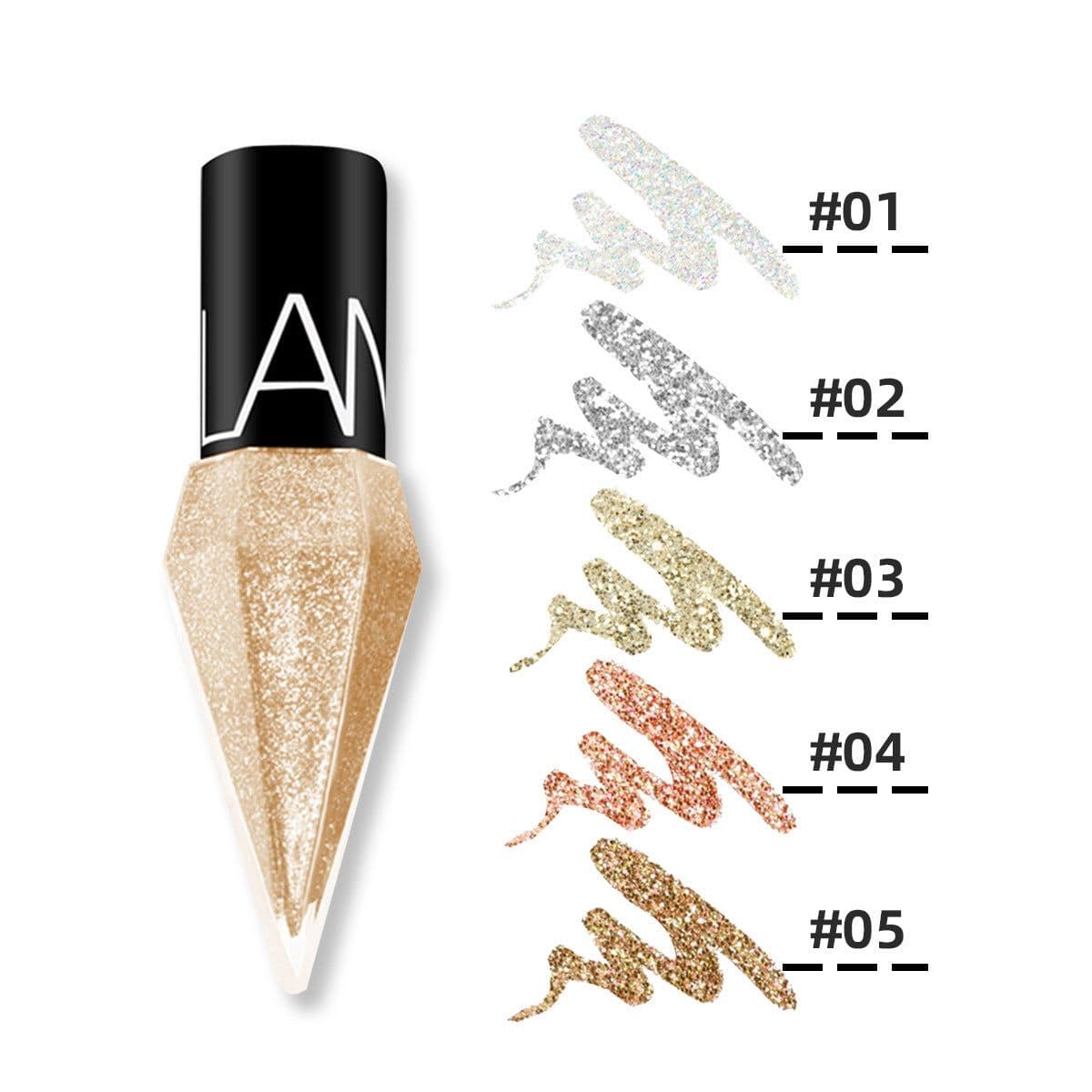 image-LOOKAVE Single Bottle Diamond Shiny Eyeliner Bulk AliExpress Wish 25G LK102