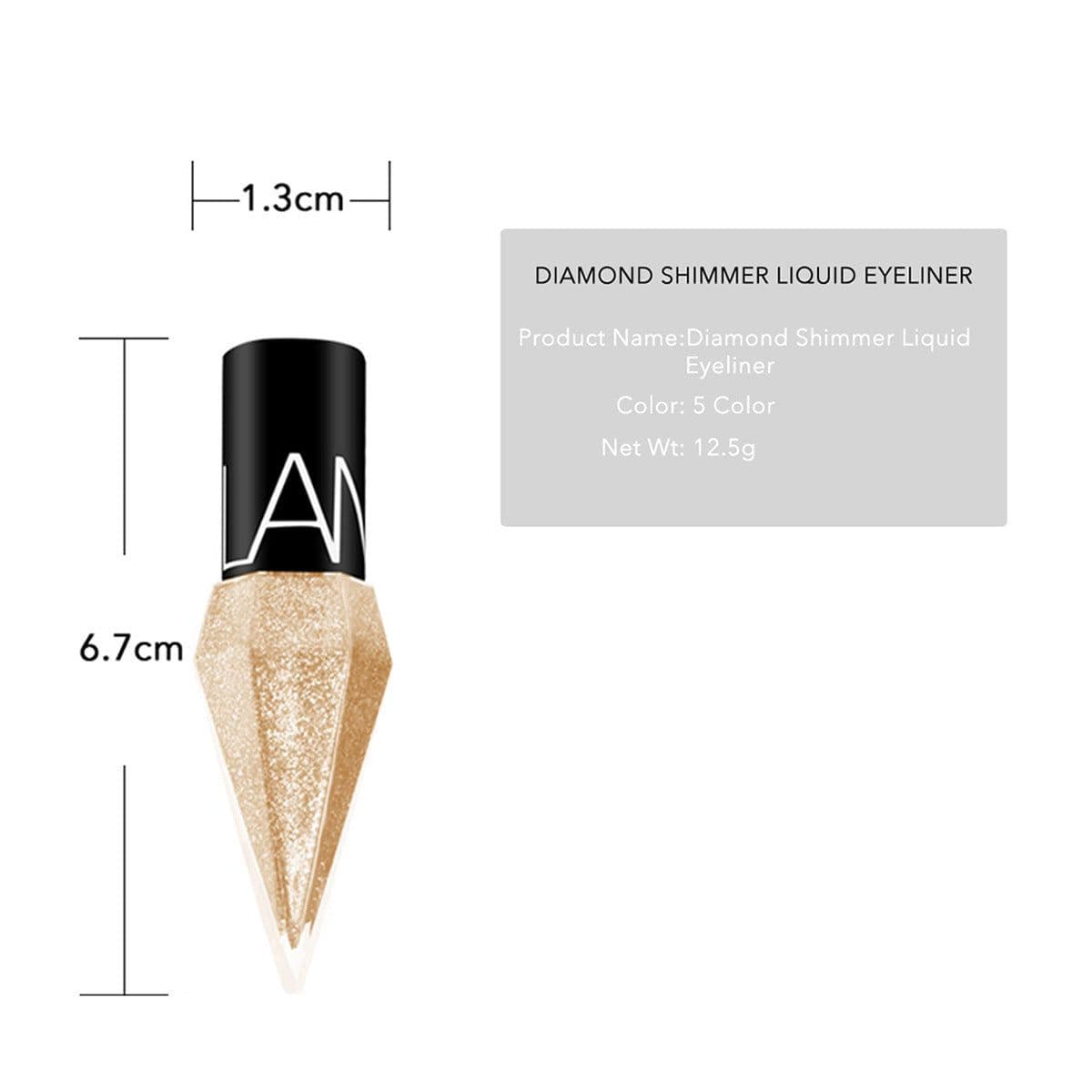 image-LOOKAVE Single Bottle Diamond Shiny Eyeliner Bulk AliExpress Wish 25G LK102