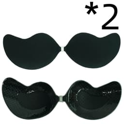 image-Lala Goddess Mango Cup With Deep V Invisible Bra Women's Swimwear Bridal Wedding Dress Gathered Chest Stickers Wholesale