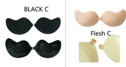 image-Lala Goddess Mango Cup With Deep V Invisible Bra Women's Swimwear Bridal Wedding Dress Gathered Chest Stickers Wholesale
