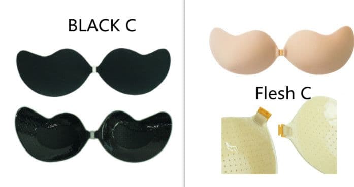 image-Lala Goddess Mango Cup With Deep V Invisible Bra Women's Swimwear Bridal Wedding Dress Gathered Chest Stickers Wholesale