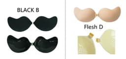 image-Lala Goddess Mango Cup With Deep V Invisible Bra Women's Swimwear Bridal Wedding Dress Gathered Chest Stickers Wholesale