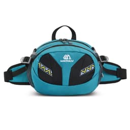 image-Contrast Color Single Shoulder Diagonal Men And Women Couple Camping Bag