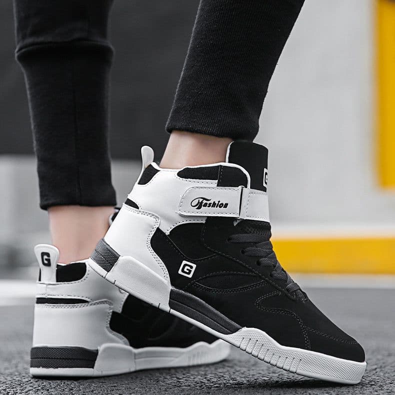 image-High-top Large Size Casual Sneakers Men's Men Autumn And Winter Men's
