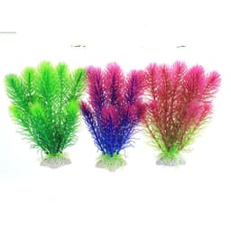 image-Fish Tank Landscape Simulation Water Plants Aquarium Decoration Rockery Fake Water Plants Small Fish Tank Set Decoration Prospect Plants