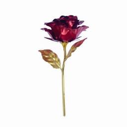 image-Gold-foil Roses Chinese Valentine's Day Gift Chocolate Golden Rose Valentine's Day