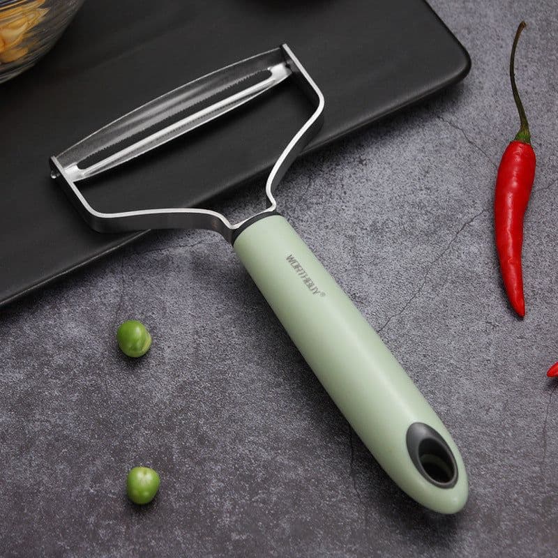 image-Kitchen Melon And Fruit Peeling Peeler Peeler Multifunctional Stainless Steel Peeler Household
